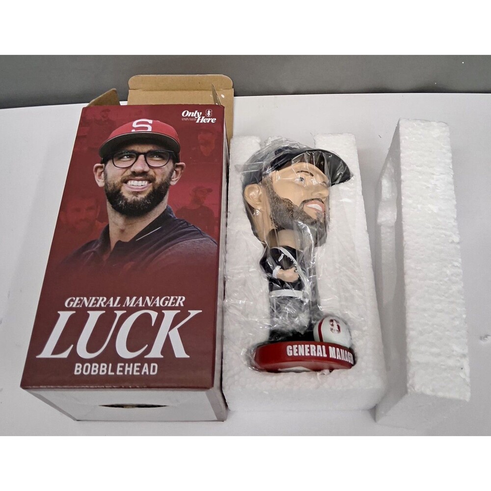 Andrew Luck Bobblehead Only Here Exclusive Stanford Football New In Box